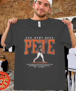 Pete Alonso 300th Home Run Bat Throw men-design