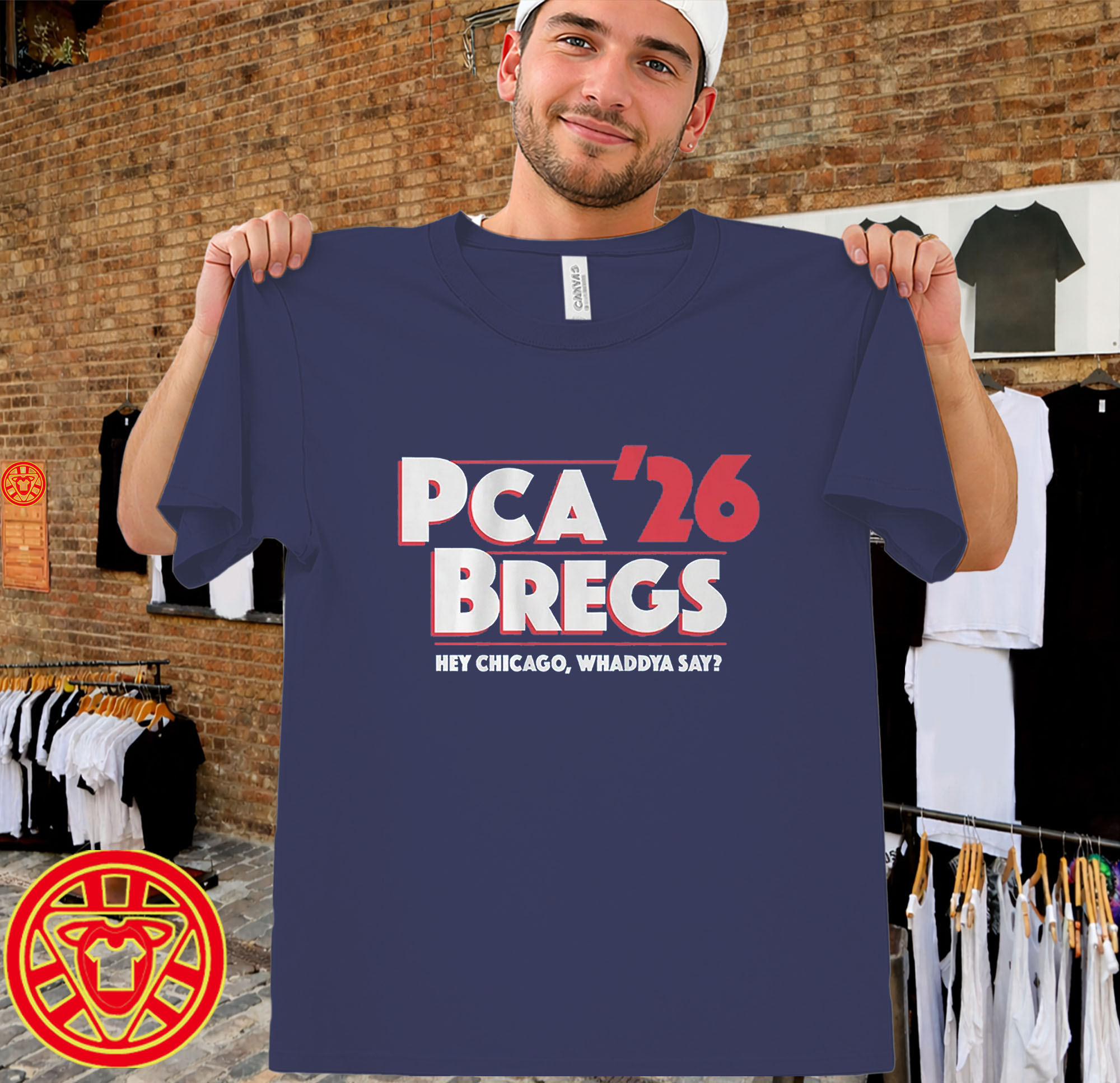 Pete Crow-Armstrong & Alex Bregman PCA-Bregs '26-men-design