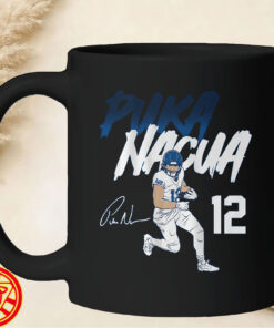 Puka Nacua Name & Number Pose-mug-design