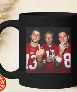 Purdy Joe Montana Steve Young Smoking mug-design