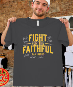 San Diego Baseball Fight For The Faithful men-design