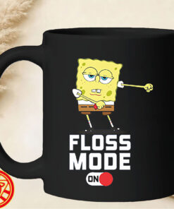 SpongeBob Floss Mode On-mug-design
