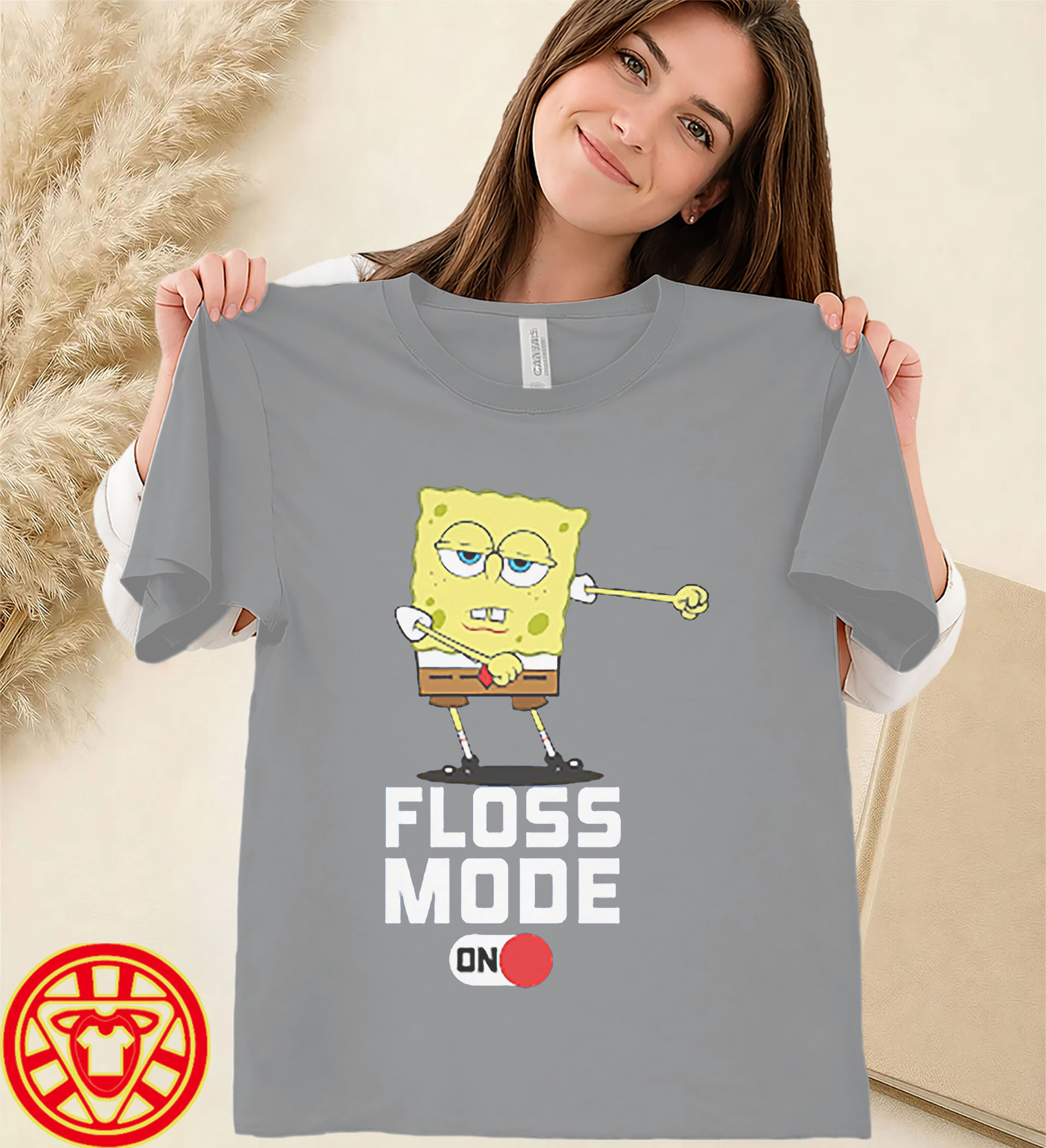 SpongeBob Floss Mode On women-design