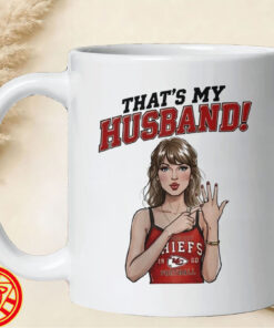 Taylor That’s My Husband 87 Kansas City Chiefs mug-design
