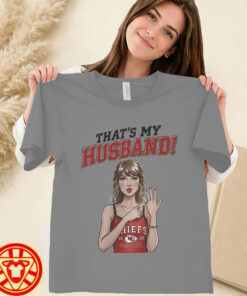 Taylor That’s My Husband 87 Kansas City Chiefs women-design
