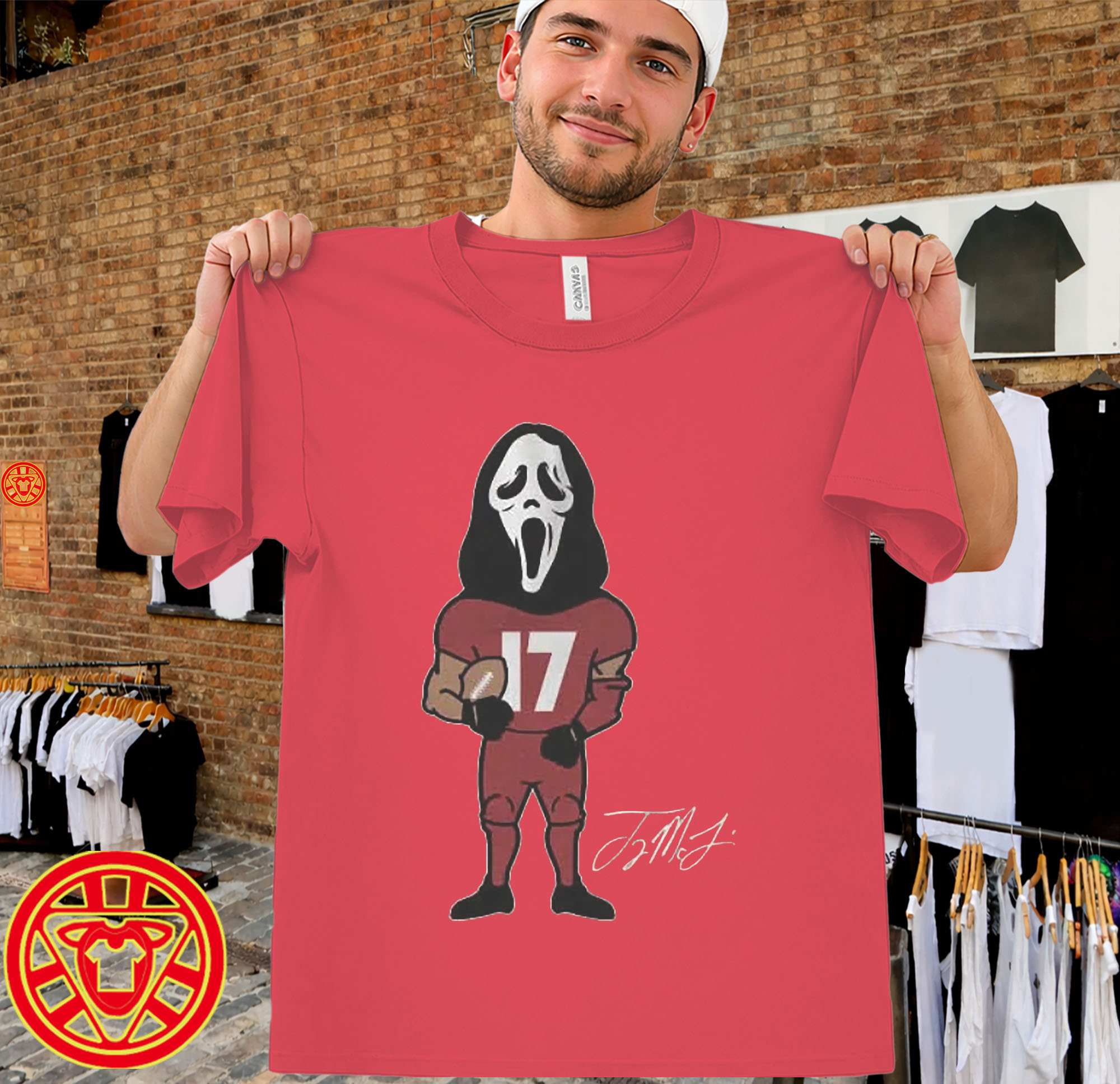 Terry McLaurin Scary Terry Mask men-design