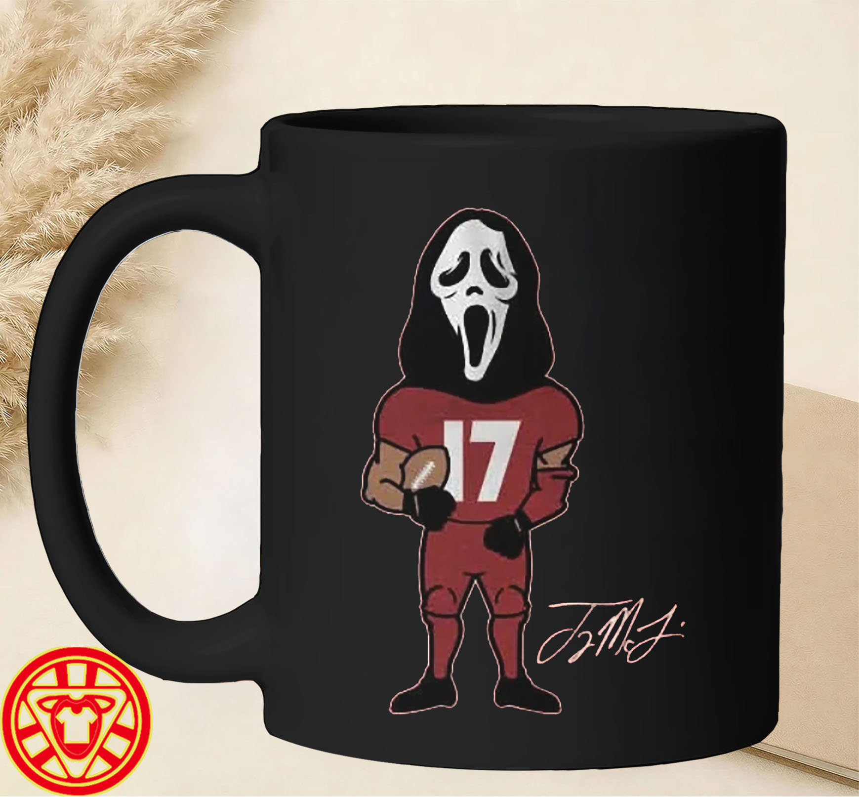 Terry McLaurin Scary Terry Mask mug-design