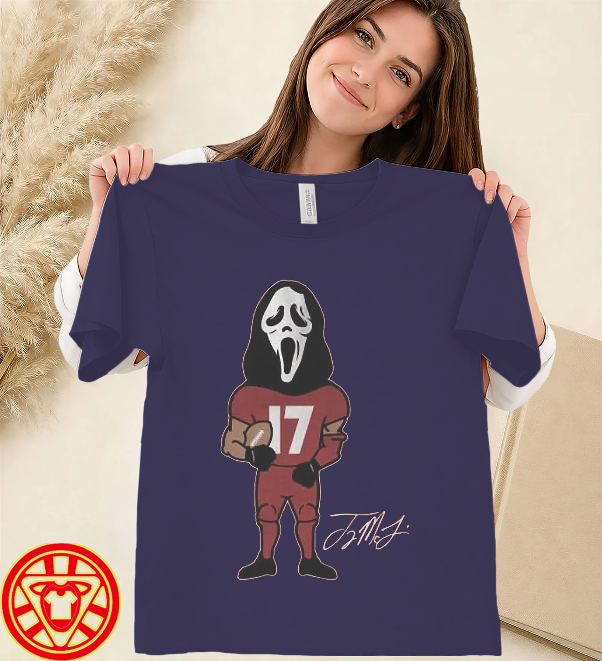 Terry McLaurin Scary Terry Mask women-design