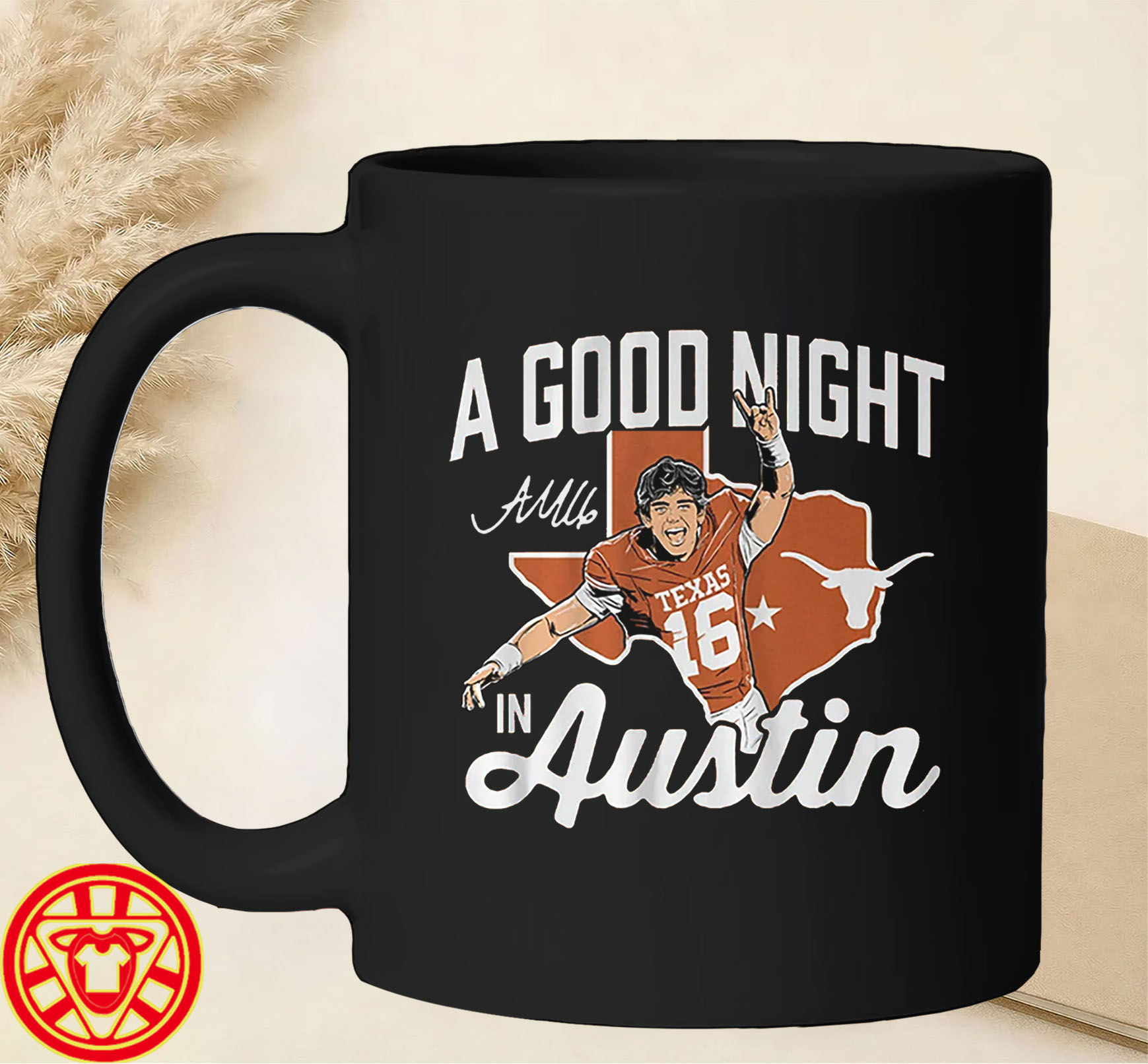 Texas Football Arch Manning A Good Night In Austin-mug-design