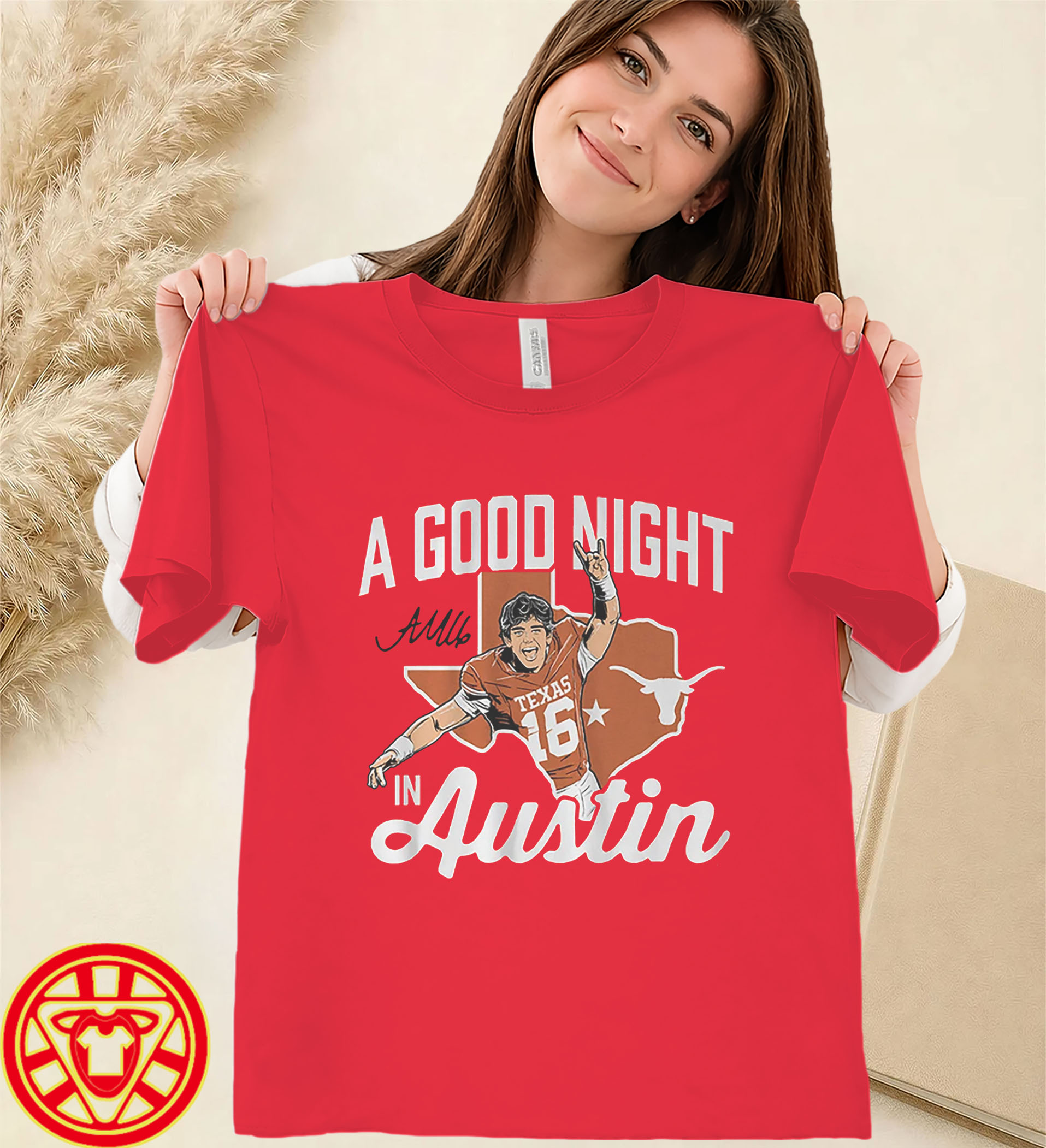 exas Football Arch Manning A Good Night In Austin-women-design