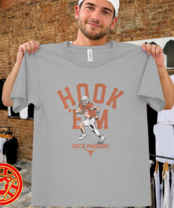 Texas Football Arch Manning Hook 'Em men-design