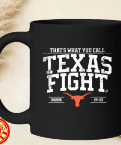 Texas Football That's What You Call Texas Fight mug-design