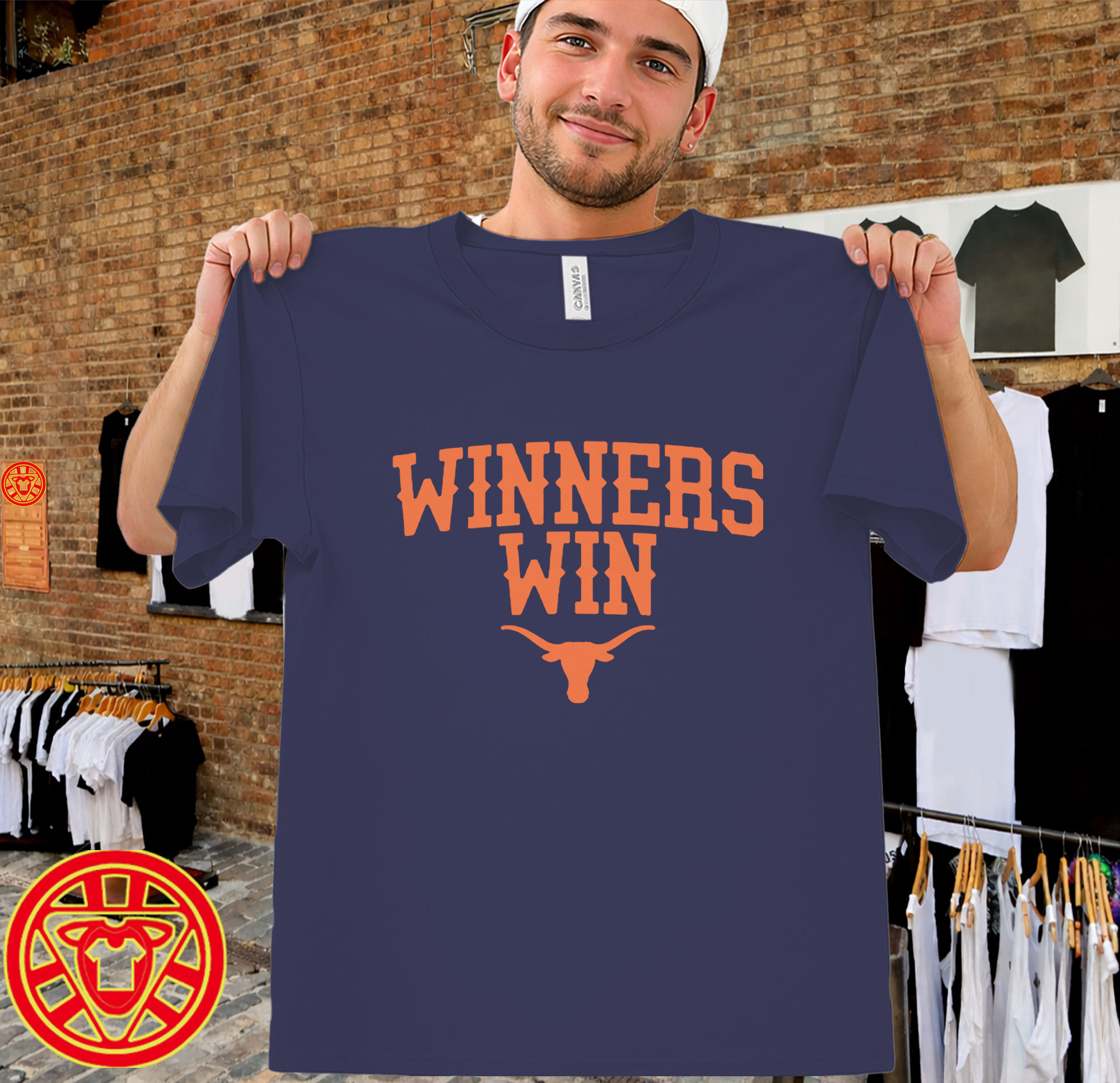 Texas Football Winners Win men-design