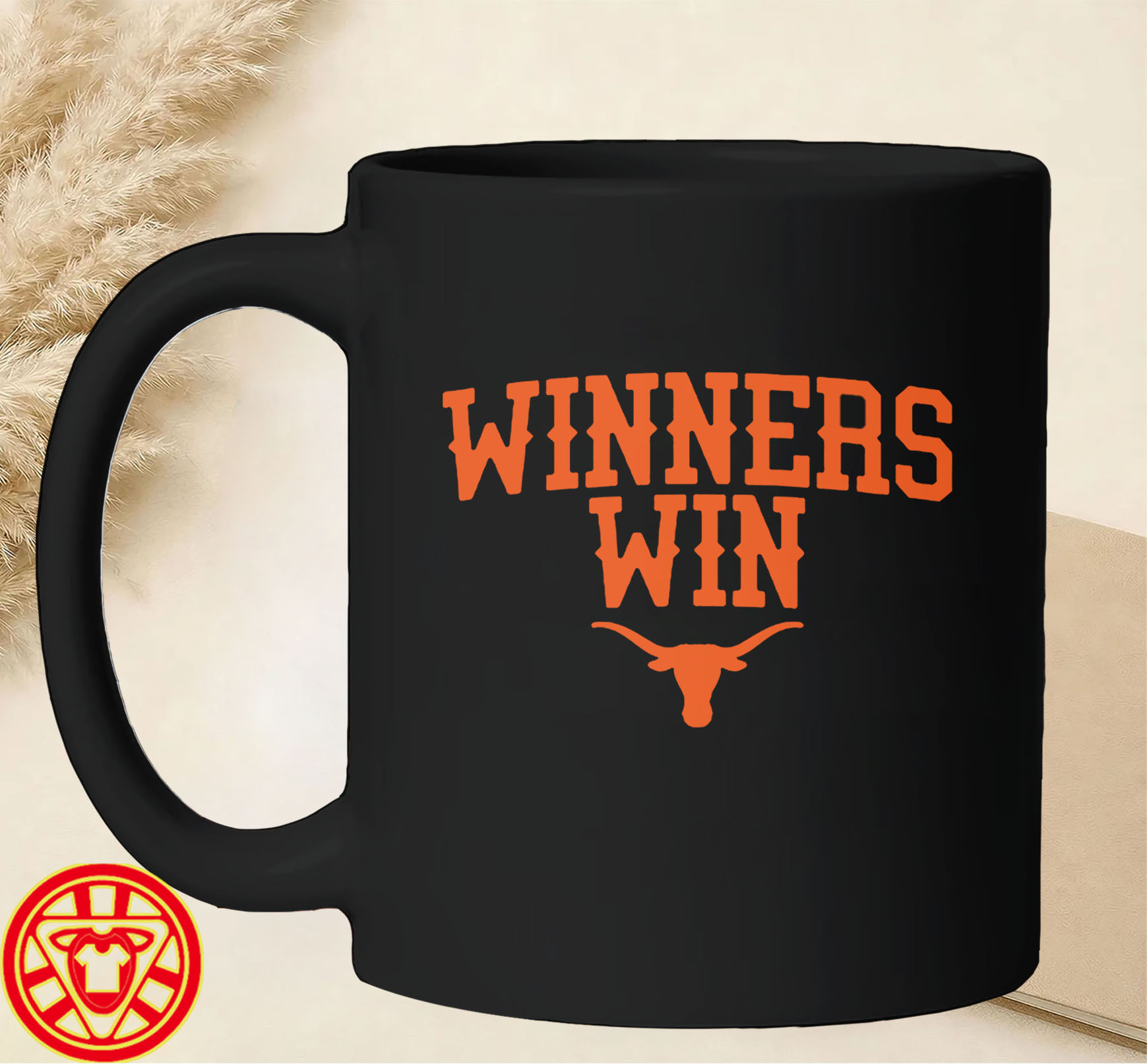 Texas Football Winners Win mug-design