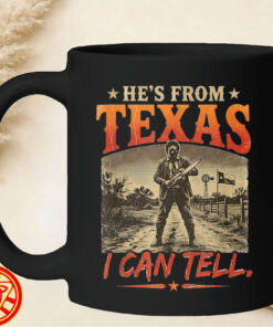 Texas I Can Tell Chainsaw Horror Halloweenmug-design
