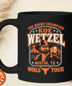 The Night Champion Koe Wetzel mug-design