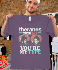 Theranos Blood Drive 2026 You're My Type men-design