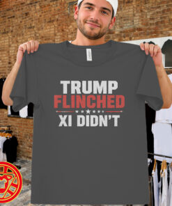 Trump Flinch Xi Jinping Didn’t Flinch men-design