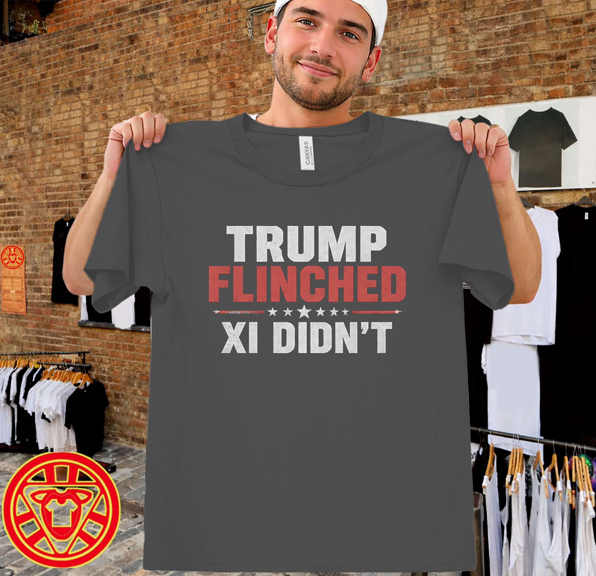 Trump Flinch Xi Jinping Didn’t Flinch men-design