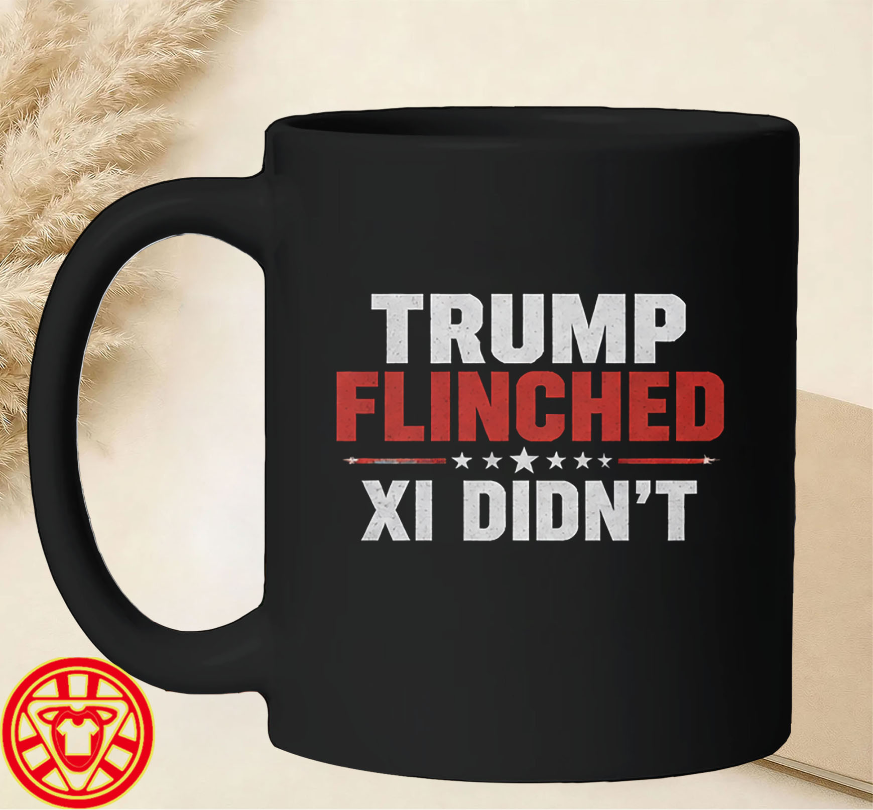 Trump Flinch Xi Jinping Didn’t Flinch mug-design