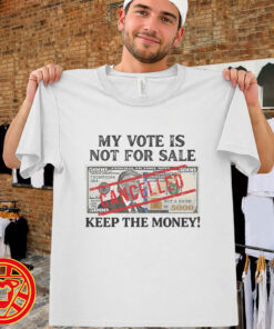 Trump My Vote Is Not For Sale $5000 men-design