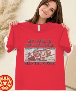 Trump My Vote Is Not For Sale $5000-women-design