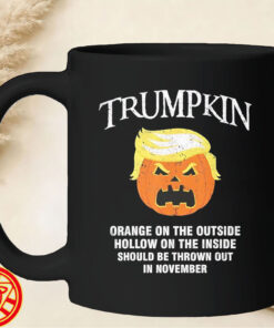 Trumpkin Returns for Halloween-mug-design