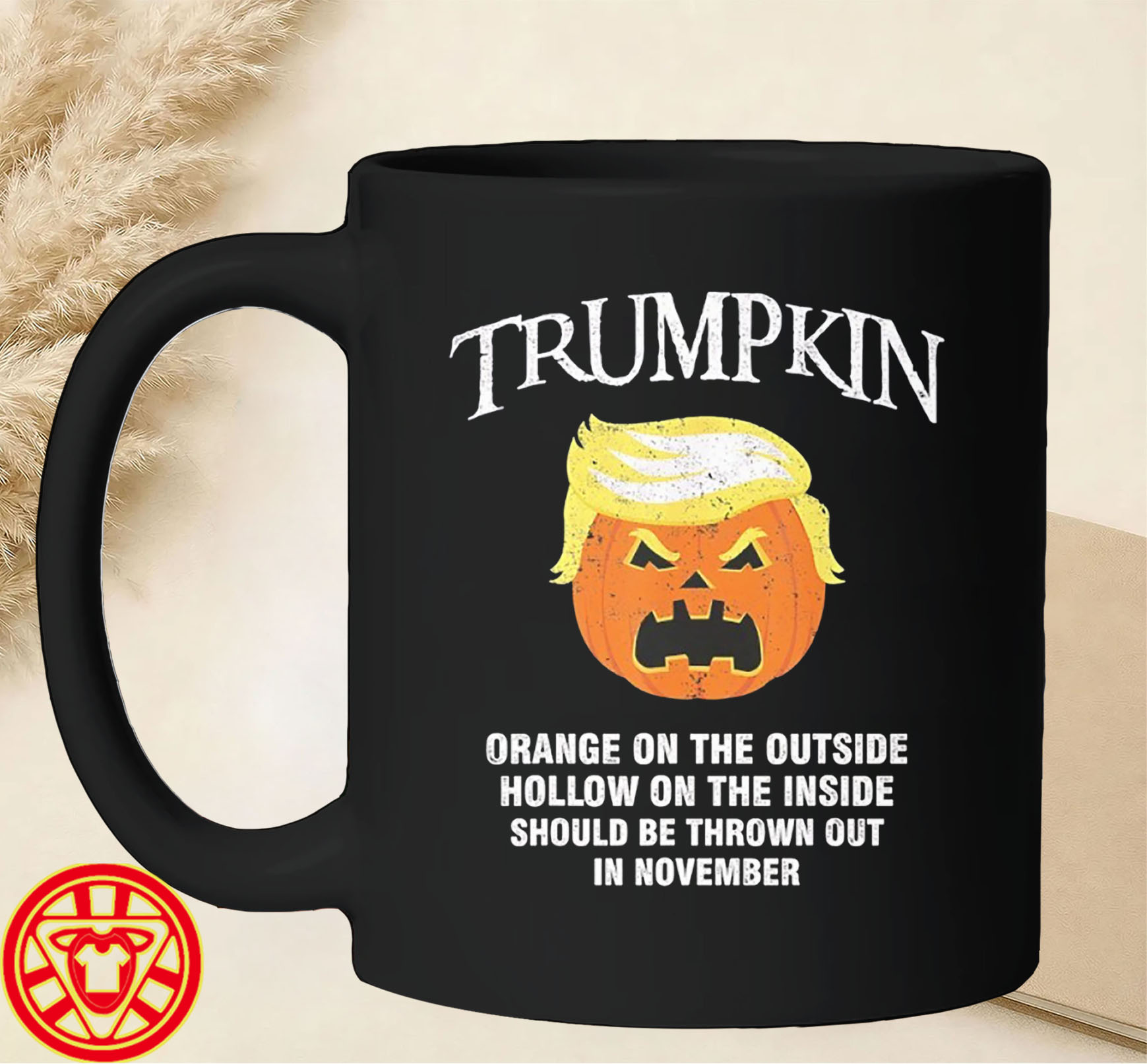 Trumpkin Returns for Halloween-mug-design