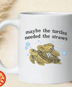 Turtles Needed The Straws mug-design
