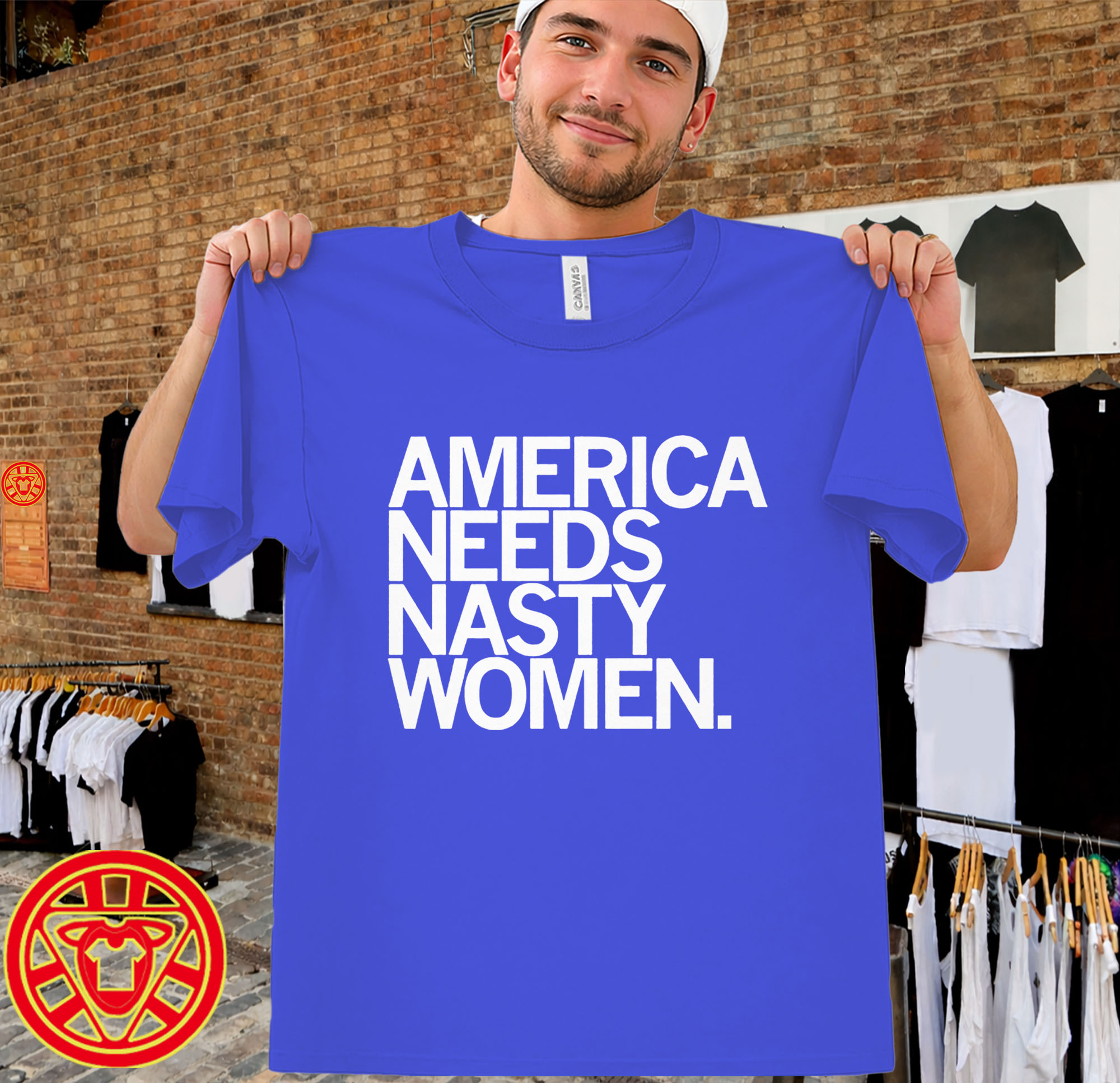 America Needs Nasty Women men-design