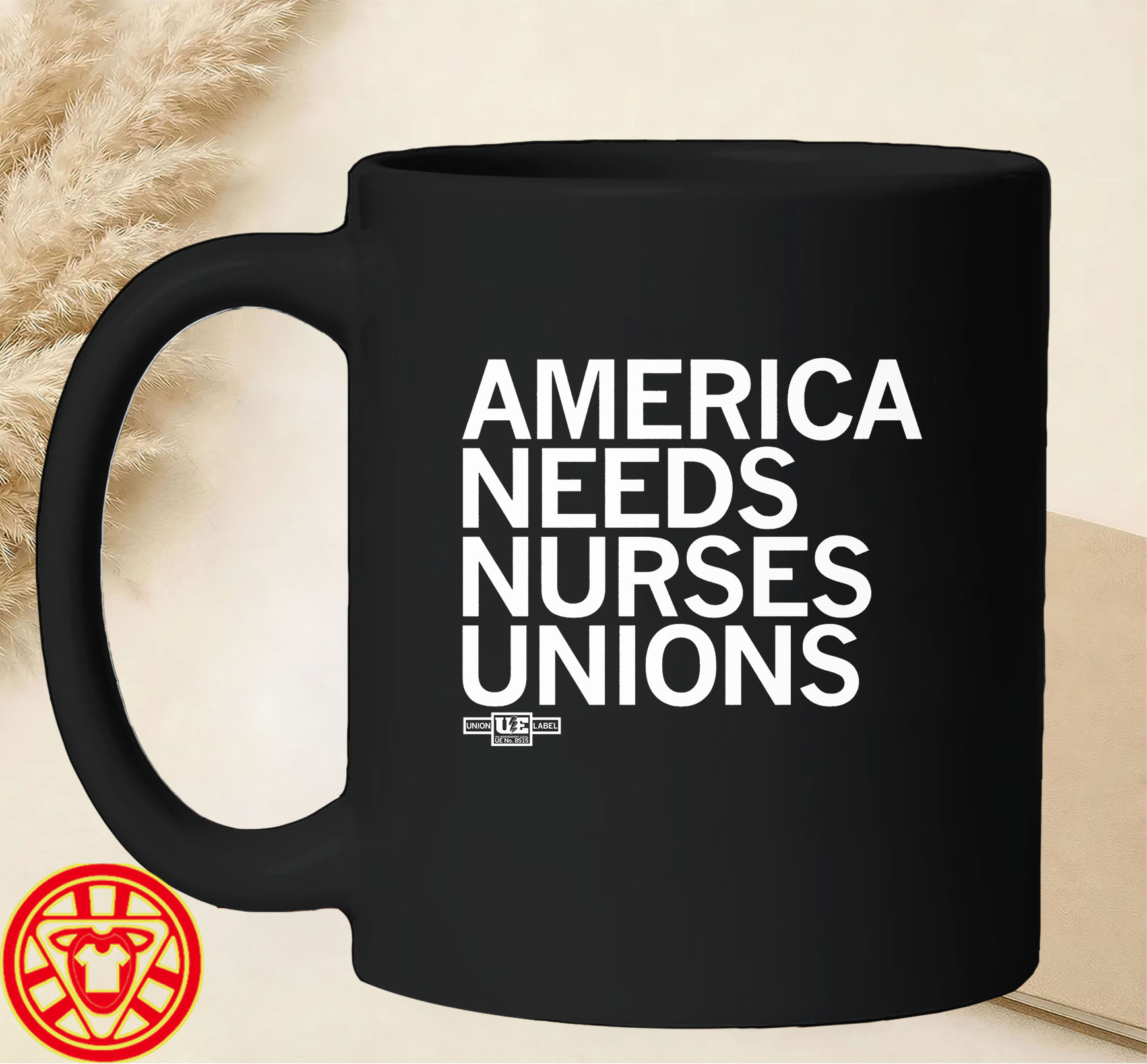 America Needs Unions mug-design