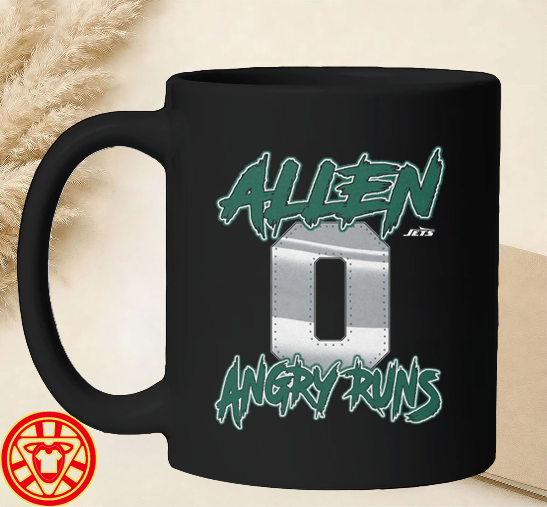 Angry Runs 2026 Jets Braelon Allen mug-design