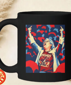 Aunt Sue Primus No Kings Middle Finger mug-design