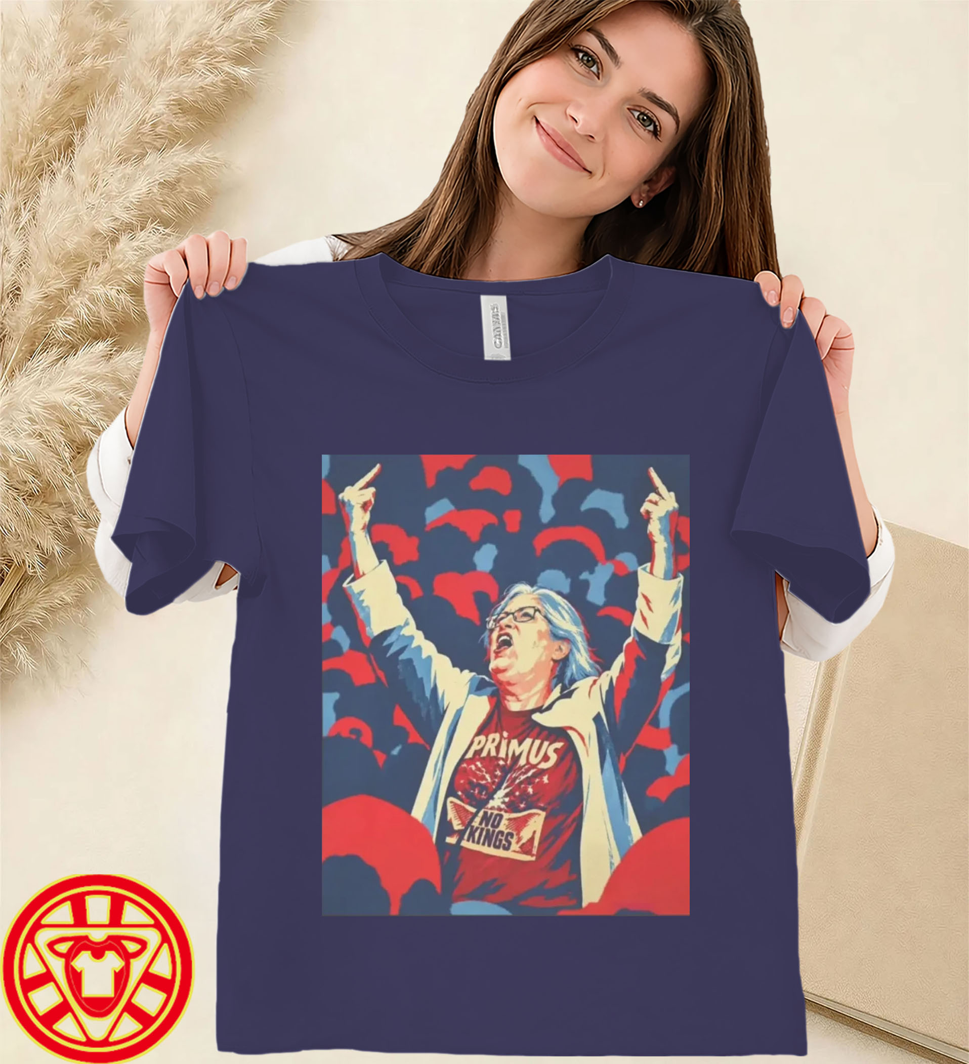 Aunt Sue Primus No Kings Middle Finger women-design