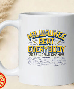 Beat Everybody 2026 Champs mug-design