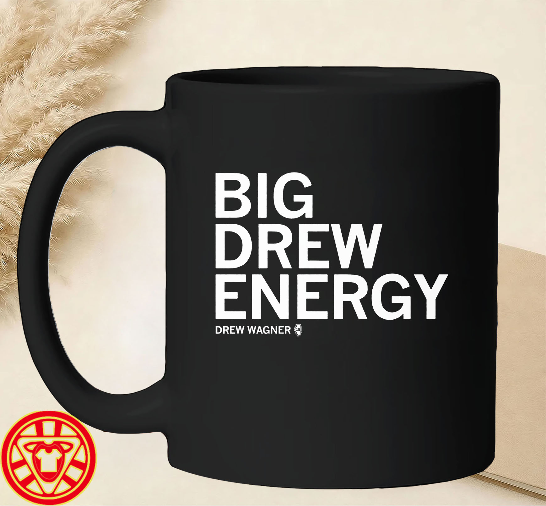 Big Drew Energy mug-design