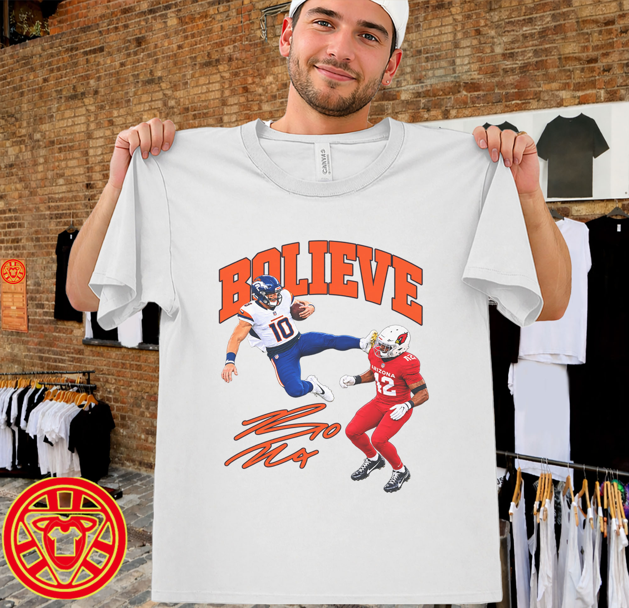 Bo Nix 62 Yard Touchdown men-design