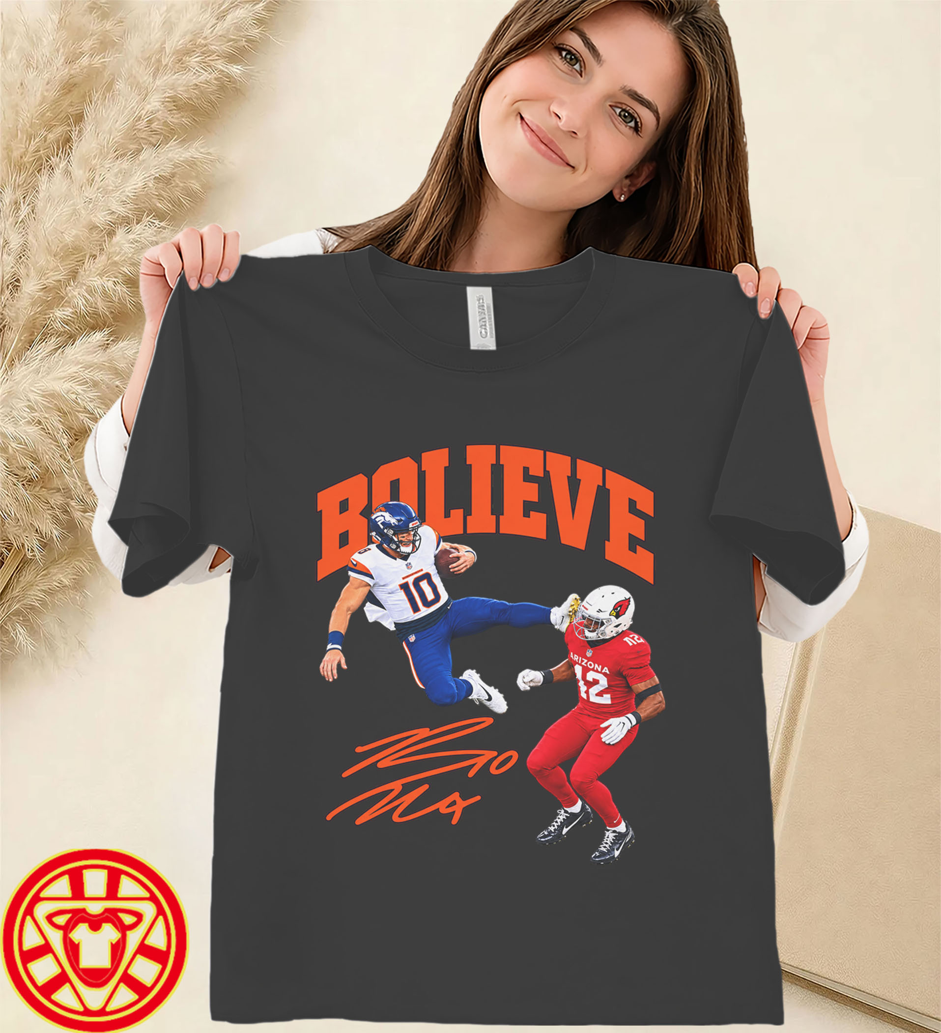 Bo Nix 62 Yard Touchdown women-design