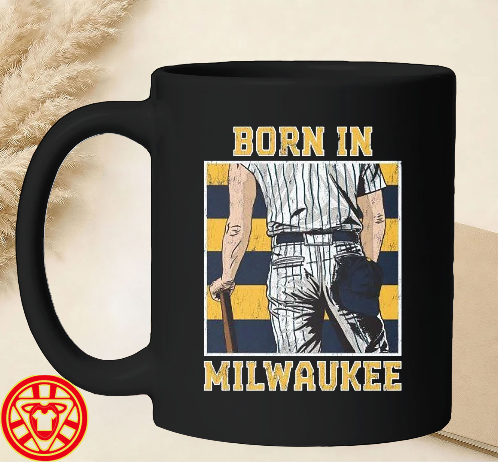 Born In MKE Tee mug-design