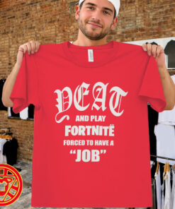 Born to Listen to YEAT and Play Fortnite men-design