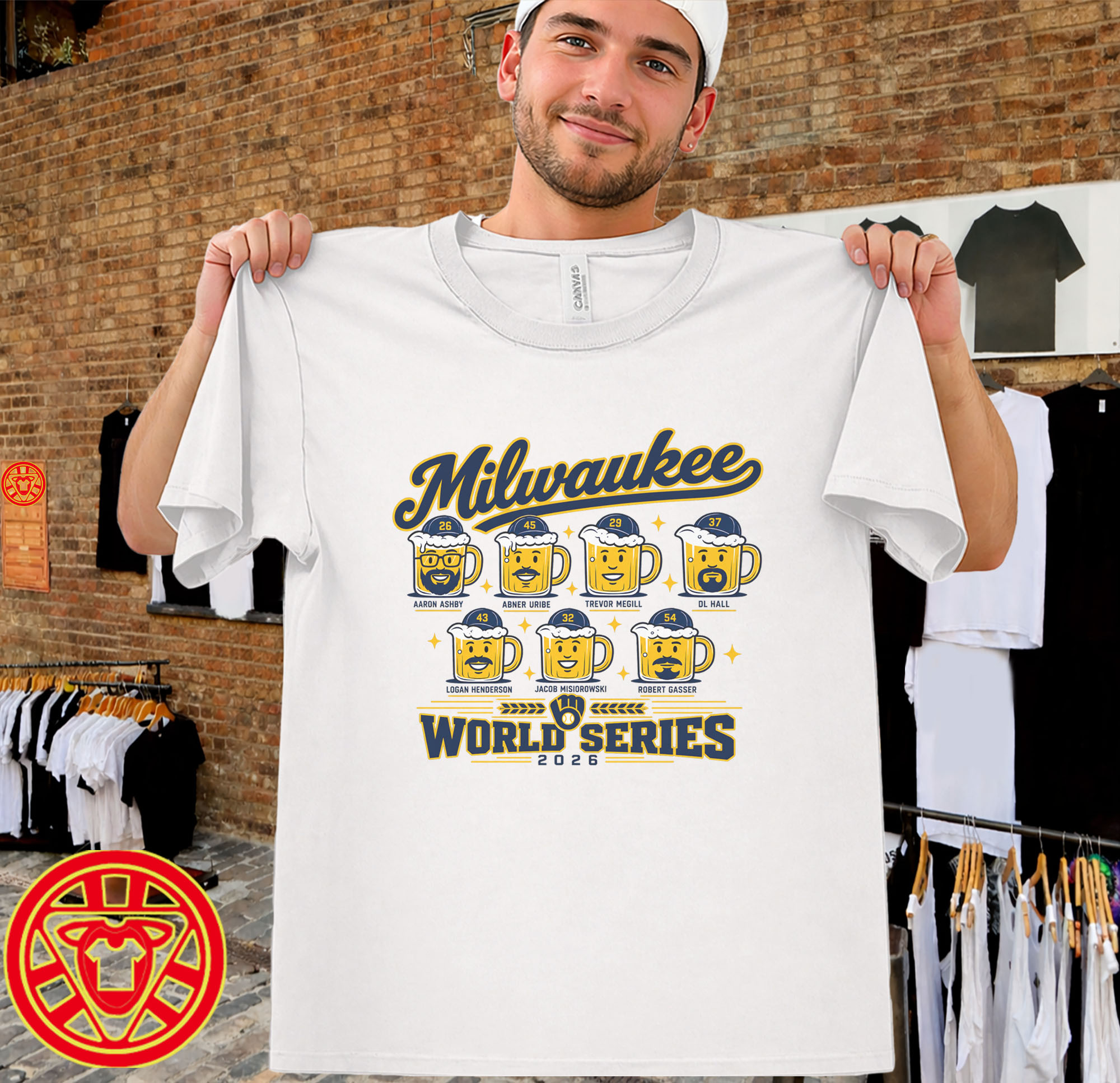 Brewers Pitchers 2026 World men-design