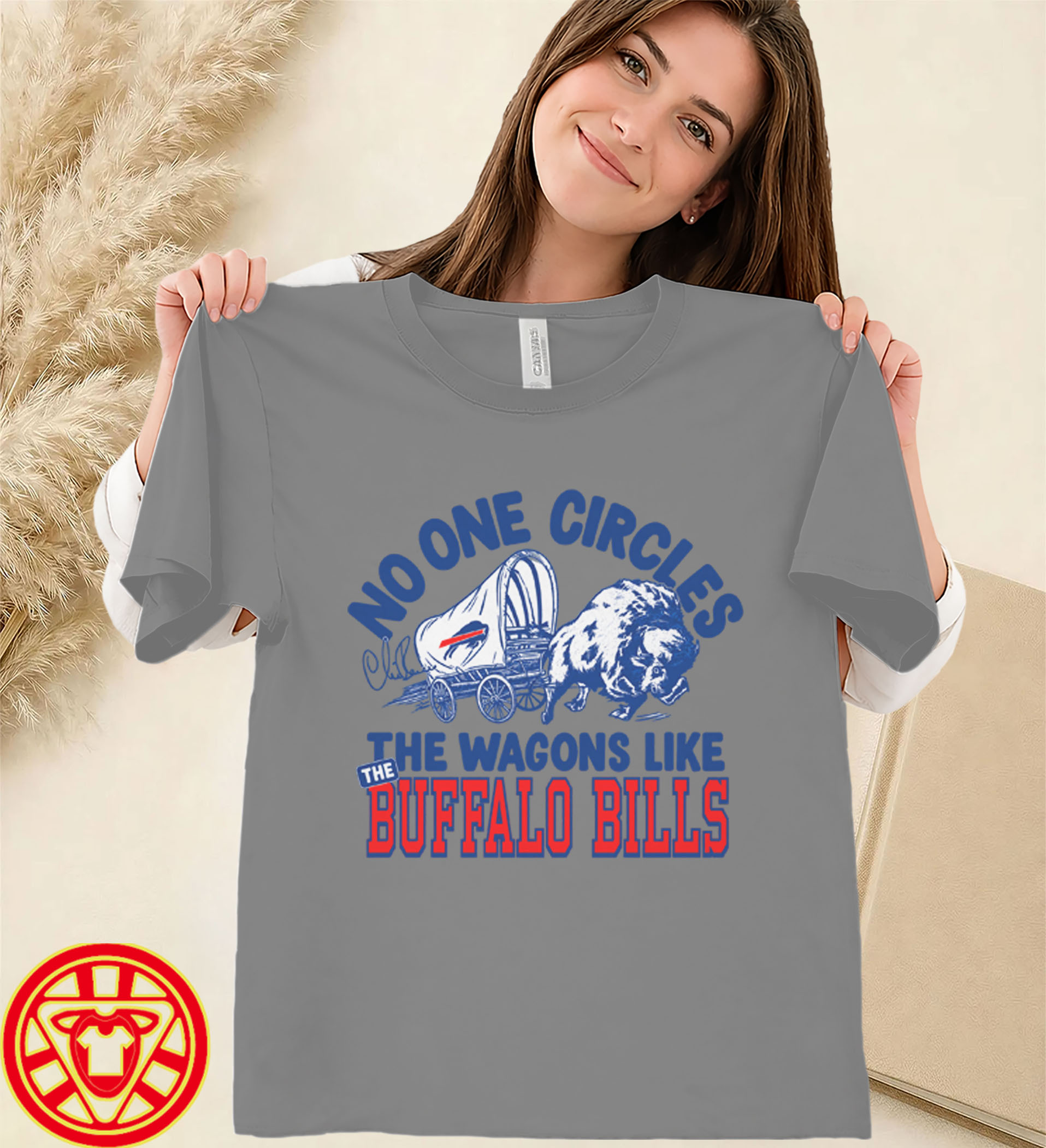 Buffalo Bills No One Circles The Wagons women-design