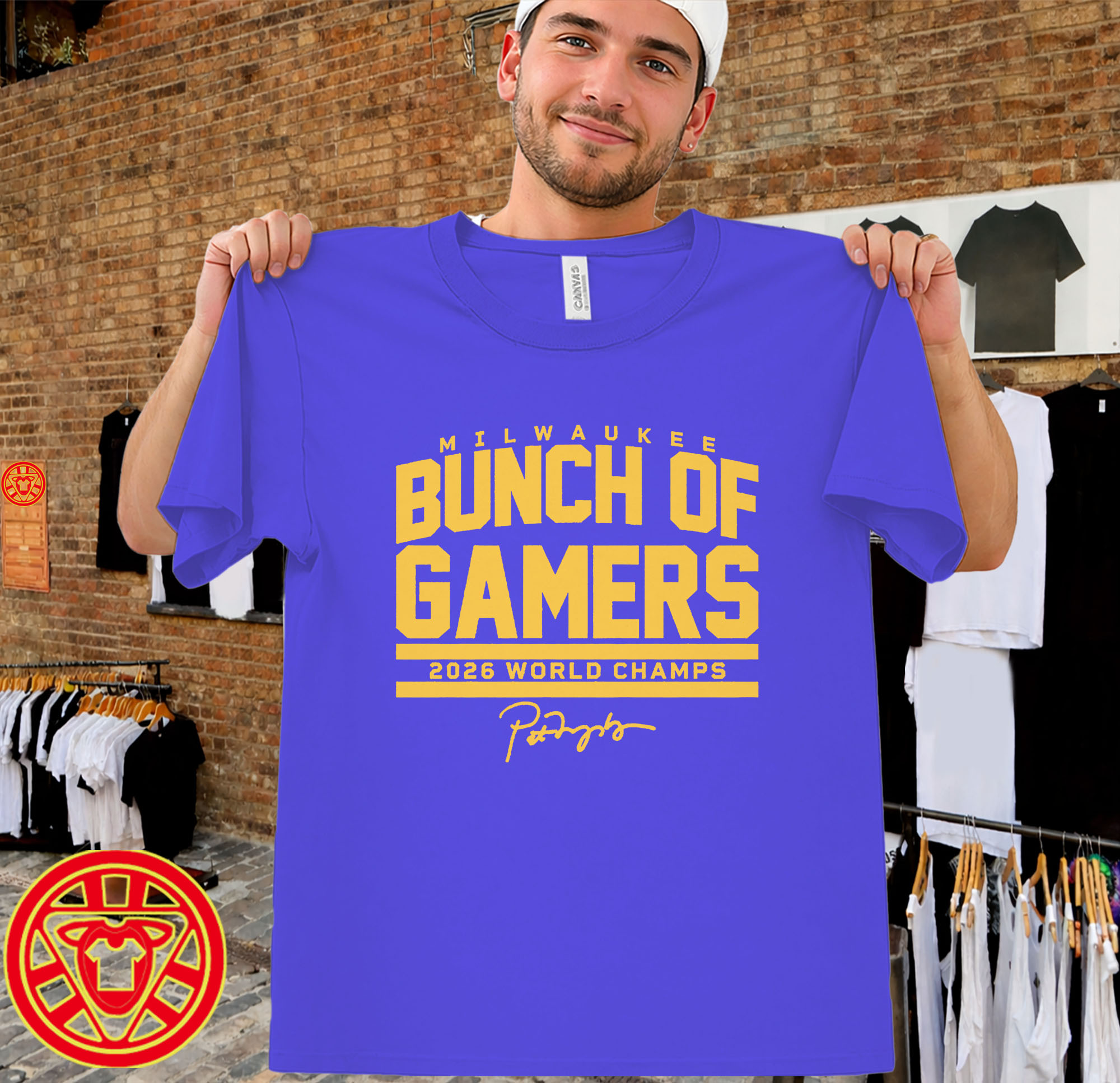 Bunch Of Gamers World Champs-men-design