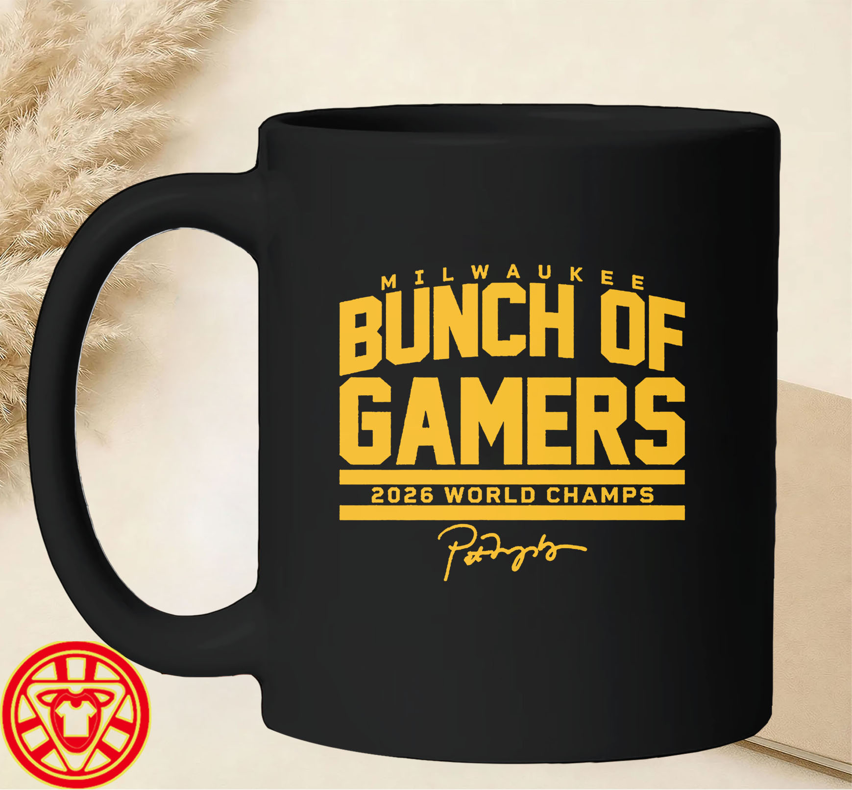 Bunch Of Gamers World Champs mug-design