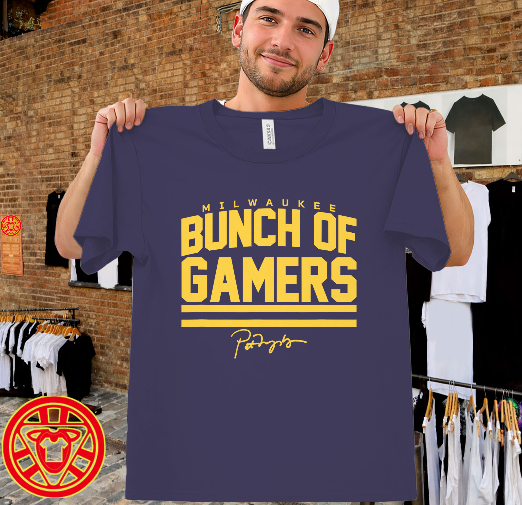 Bunch of Gamers Milwaukee men-design