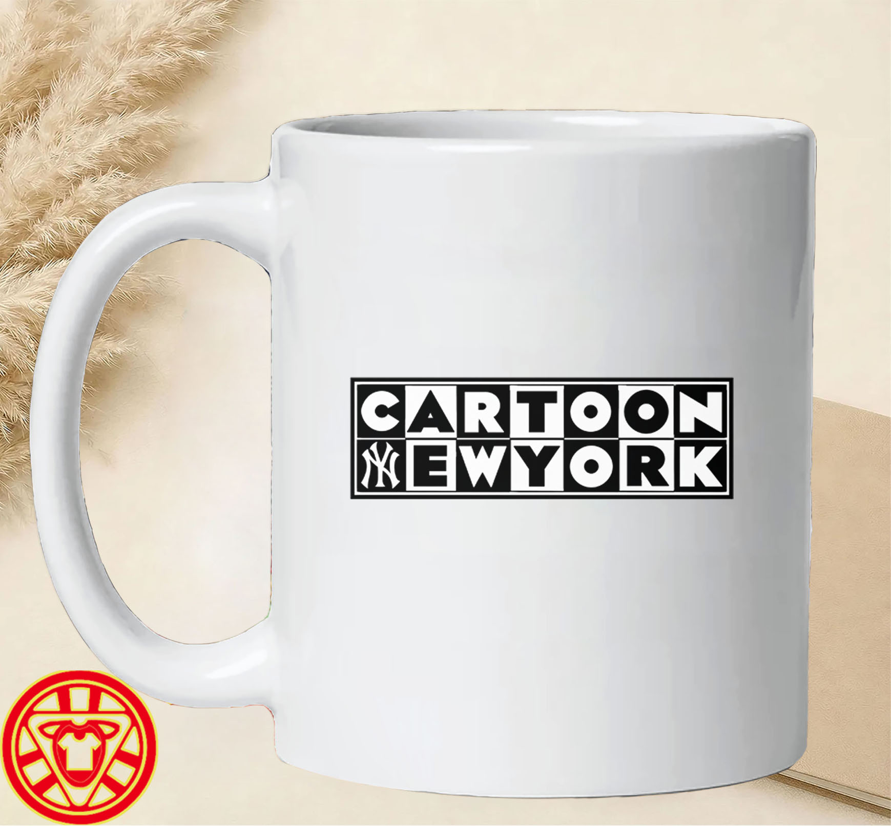 Cartoon New York Rays Sweep Yankees mug-design
