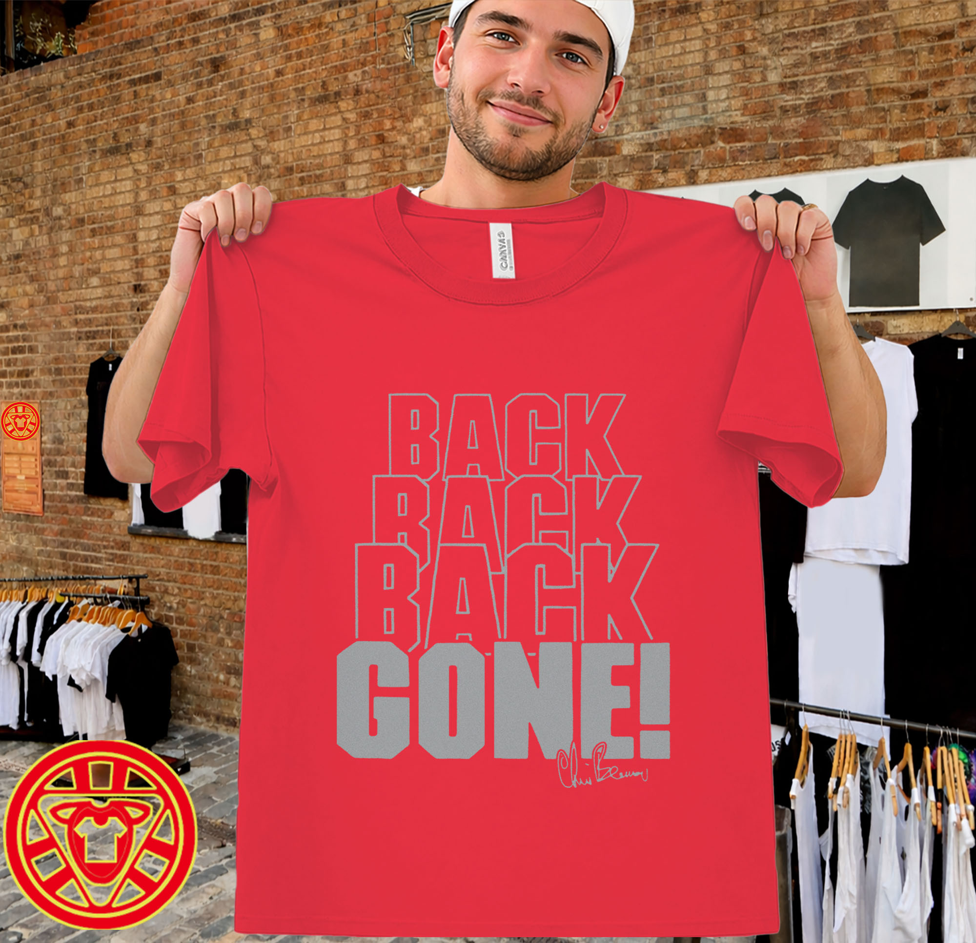 Chris Berman Back Back Back Gone men-design