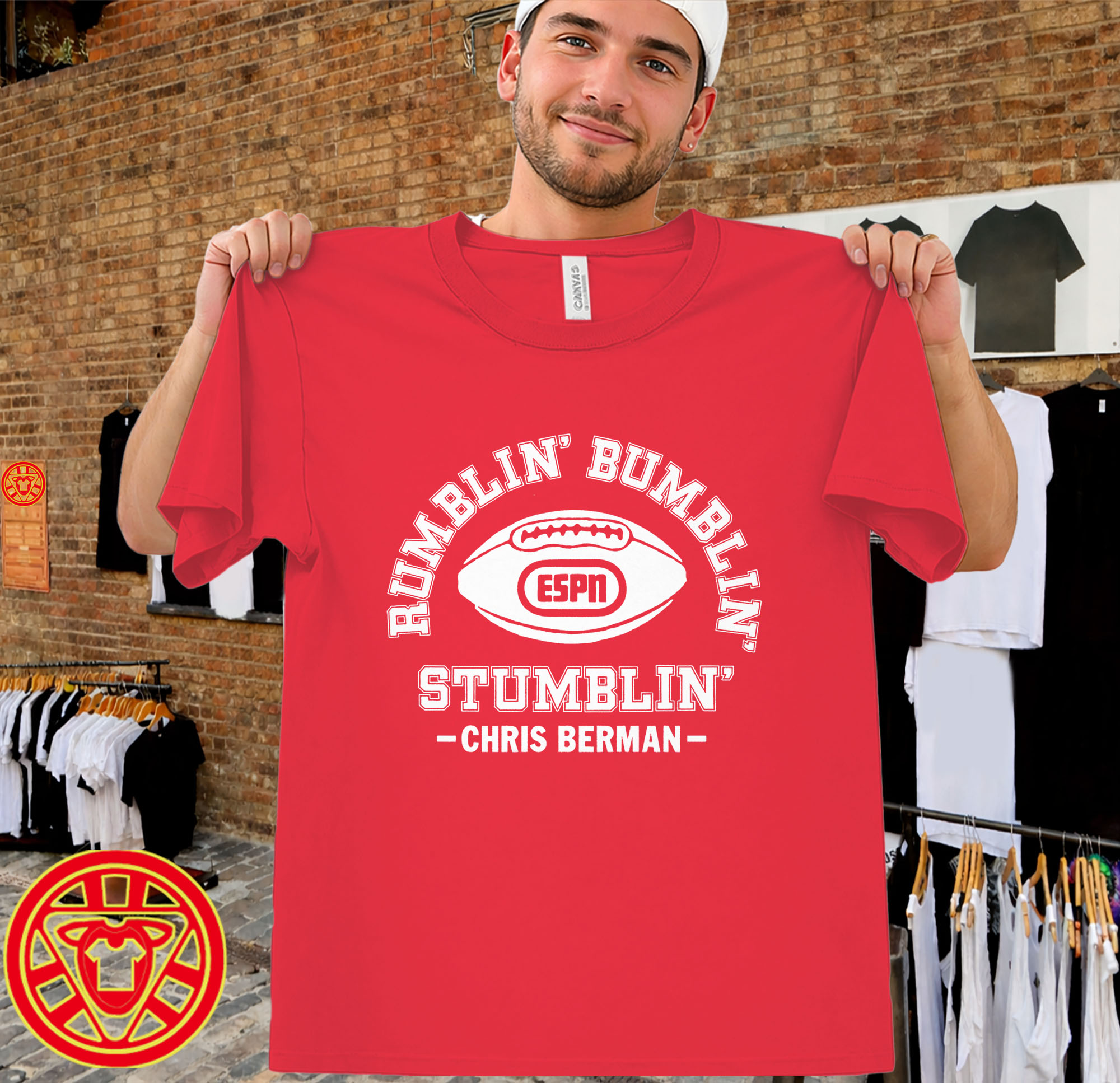 Chris Berman Rumblin' Bumblin' Stumblin' men-design