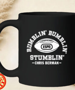 Chris Berman Rumblin' Bumblin' Stumblin' mug-design