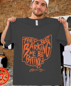 Cleveland Football They Be Barking We Be Biting men-design